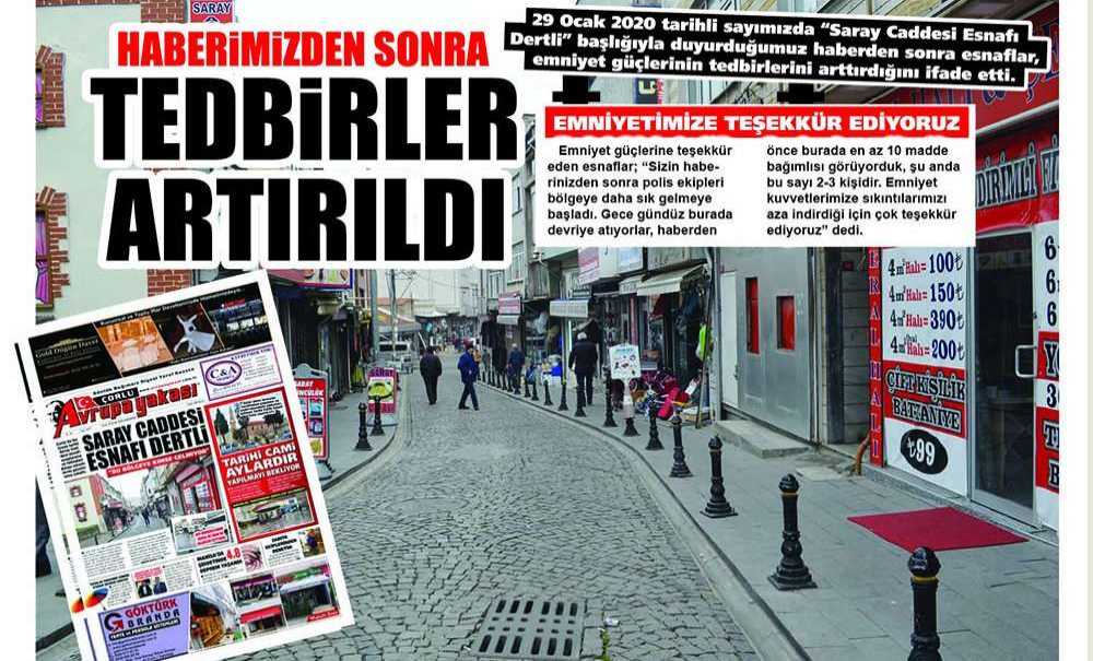 Haberimizden Sonra Tedbirler Artırıldı