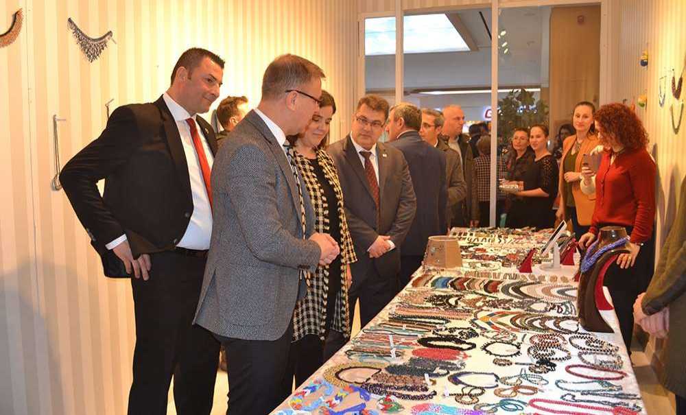 Önerler Mahallesi'ndeki Kadınlar Sergi Açtı