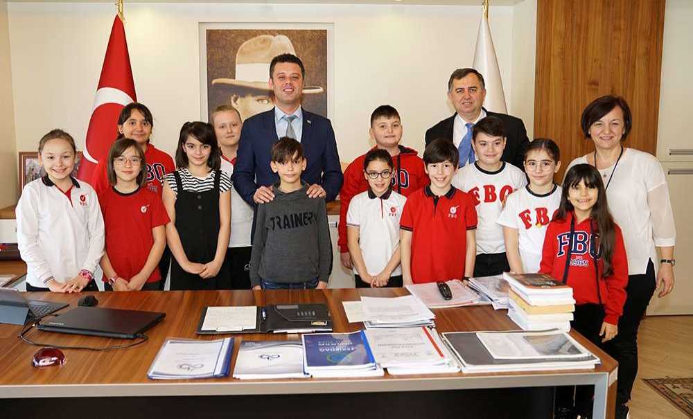 Eko-Tim Kulübü'nden Başkan Sarıkurt'a Ziyaret