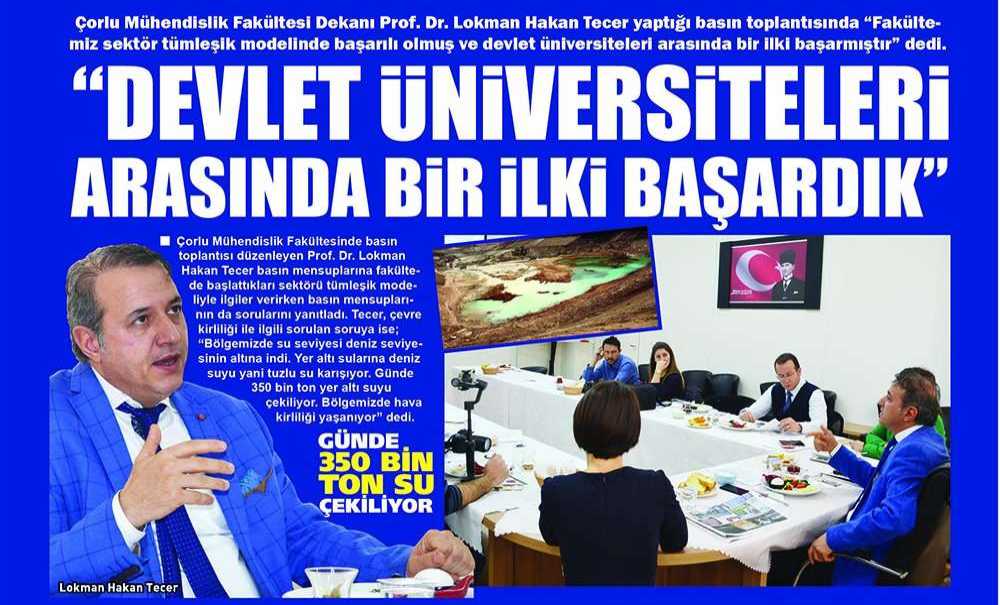 “Devlet Üniversiteleri Arasında Bir İlki Başardık”