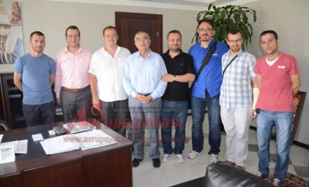 Çorlu Gazeteciler Derneği'nden Başkan Baysan'a Ziyaret