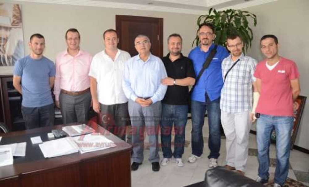 Çorlu Gazeteciler Derneği'nden Başkan Baysan'a Ziyaret