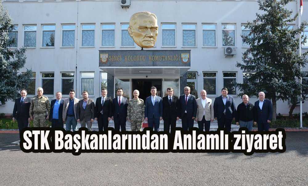 Stk Başkanlarından Anlamlı Ziyaret