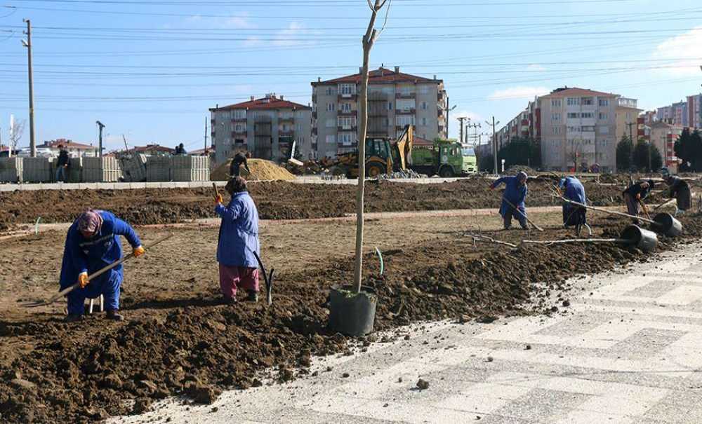 Nefes Park'ta Çalışmalar Devam Ediyor
