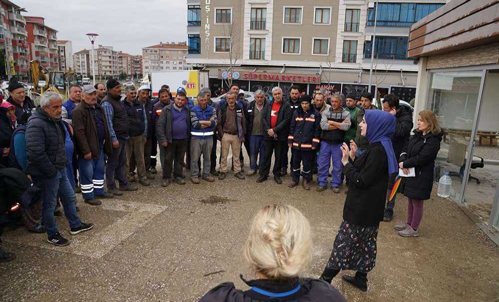 Belediye Personeline Koronavirüs Eğitimi Verildi