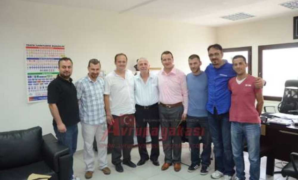 Çorlu Gazeteciler Derneği Yönetiminden Ziyaretler