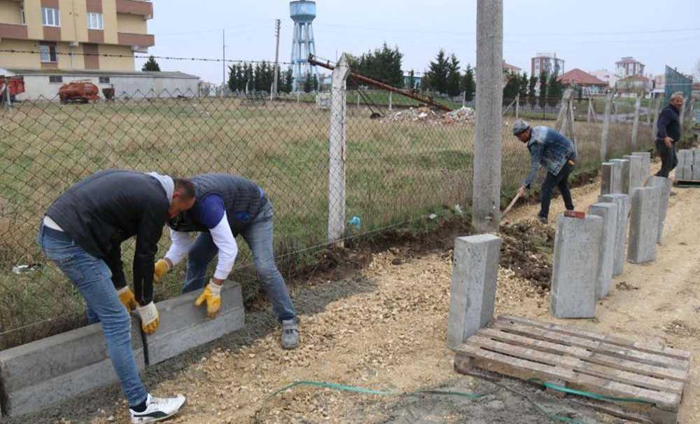 Kilit Parke Taş Döşeme Çalışmalarına Başlandı
