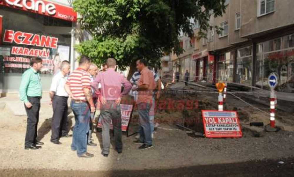 Başkan Baysan 5. Etap Altyapı Çalışmalarını Yerinde İnceledi