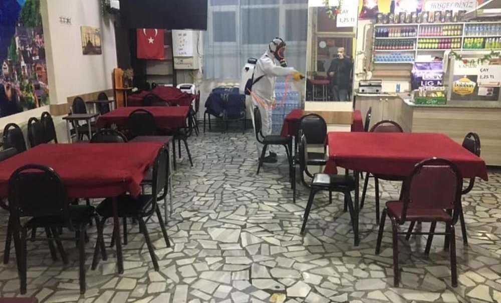 Çorlu'daki 285 Kıraathane Dezenfekte Edilecek