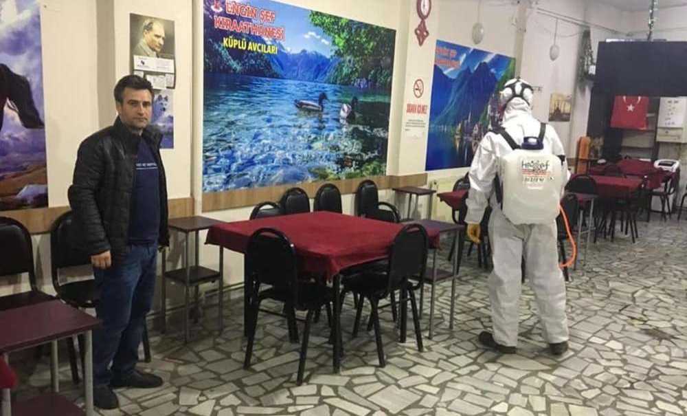 Çorlu'daki 285 Kıraathane Dezenfekte Edilecek