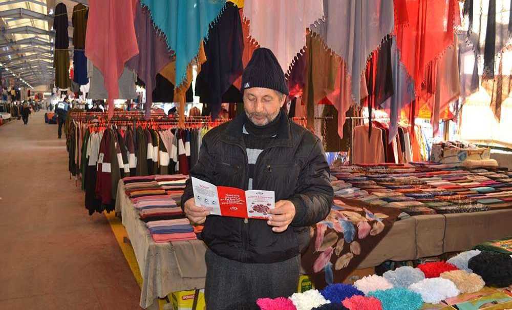 Pazar Yerleri'nde Virüse Karşı Önlemler Artırılıyor