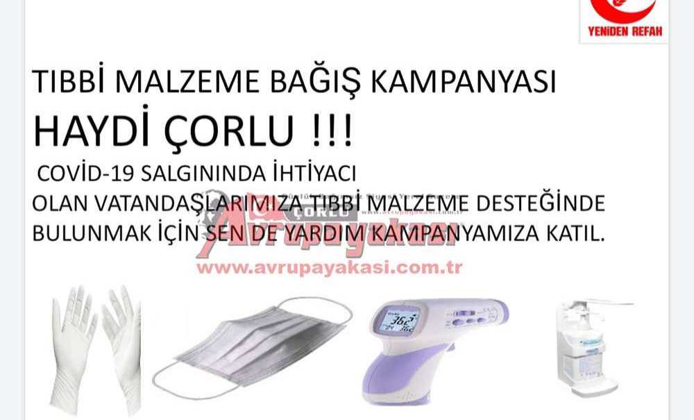 Yeniden Refah Partisi Kampanya Başlattı