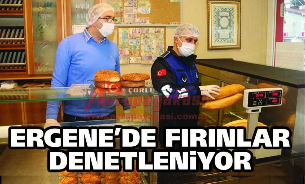 Ergene'de Fırınlar Denetleniyor