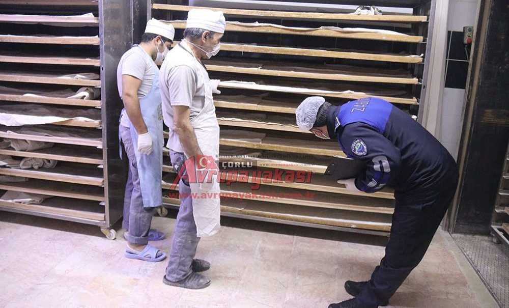 Ergene'de Fırınlar Denetleniyor