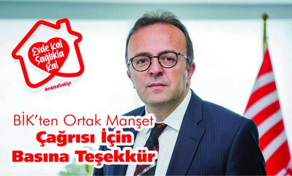 Bik'ten Ortak Manşet Çağrısı İçin Basına Teşekkür