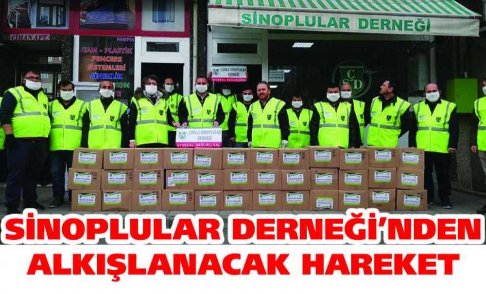 Sinoplular Derneği'nden Alkışlanacak Hareket