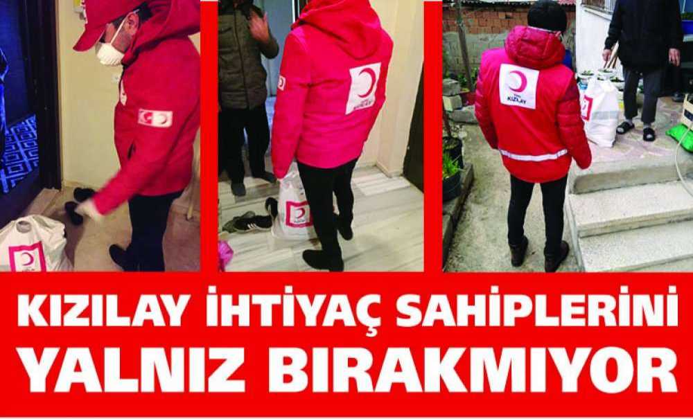 Kızılay İhtiyaç Sahiplerini Yalnız Bırakmıyor