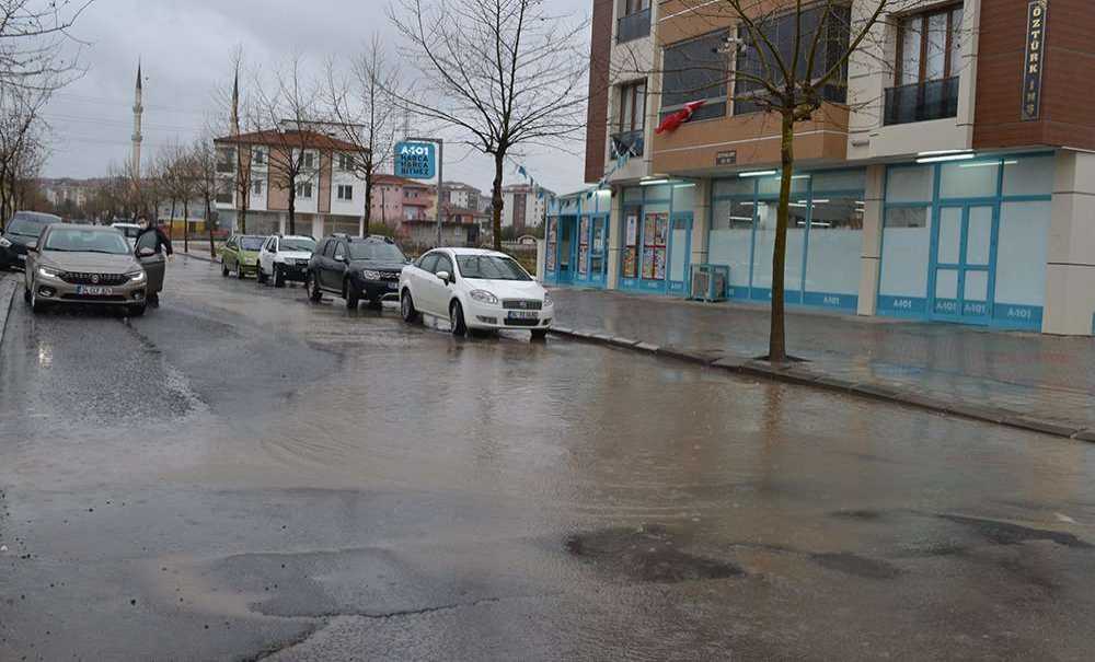 Çağlayan Sokaktaki Yol, Barajı Andırıyor