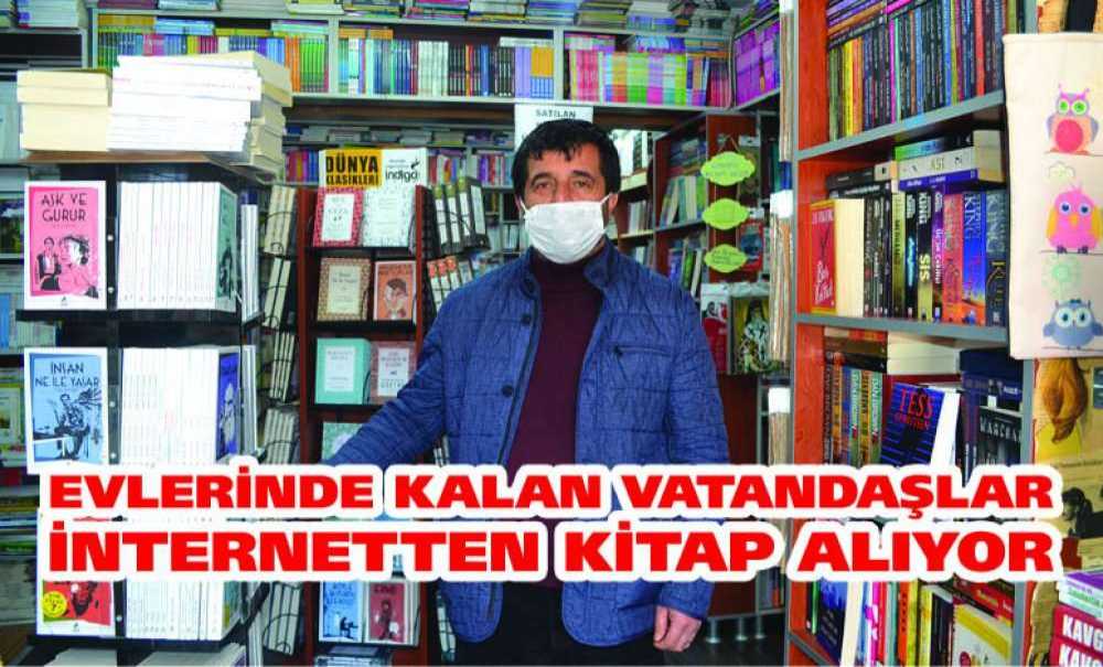 Evlerinde Kalan Vatandaşlar İnternetten Kitap Alıyor