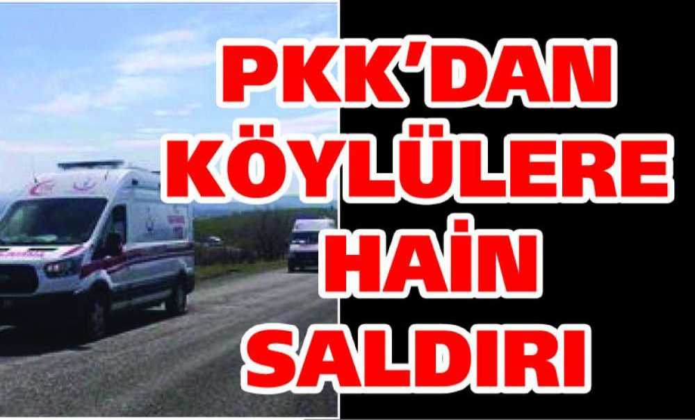 Pkk'dan Köylülere Hain Saldırı