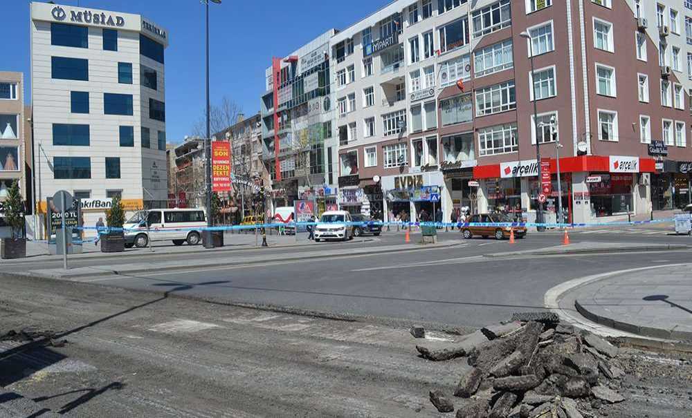Kumyol Caddesi'nde Çalışma Başlatıldı