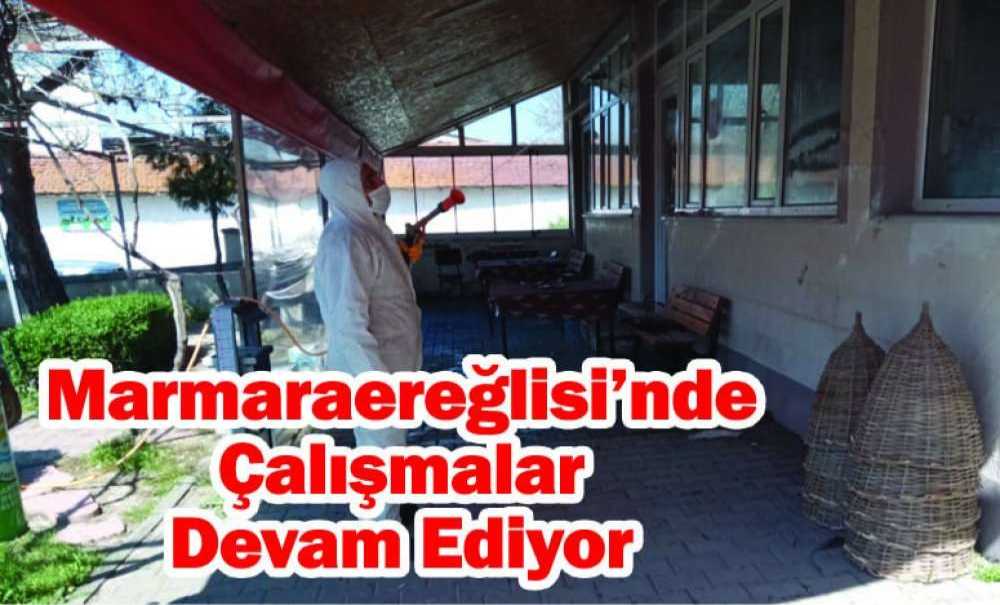 Marmaraereğlisi'nde Çalışmalar Devam Ediyor