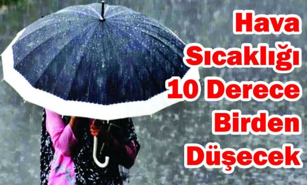 Çorlu'da Hava Sıcaklığı 10 Derece Birden Düşecek