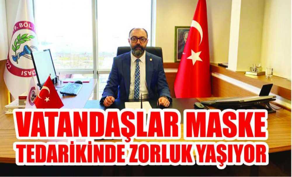Vatandaşlar Maske Tedarikinde Zorluk Yaşıyor