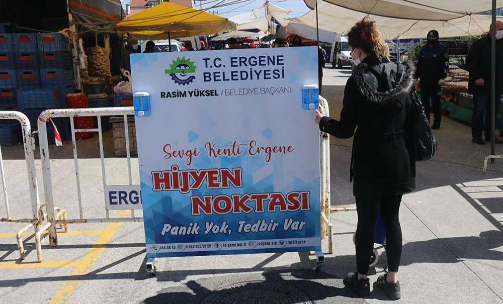 Salgınla Mücadele Kapsamında Çalışmalarına Devam Ediyor