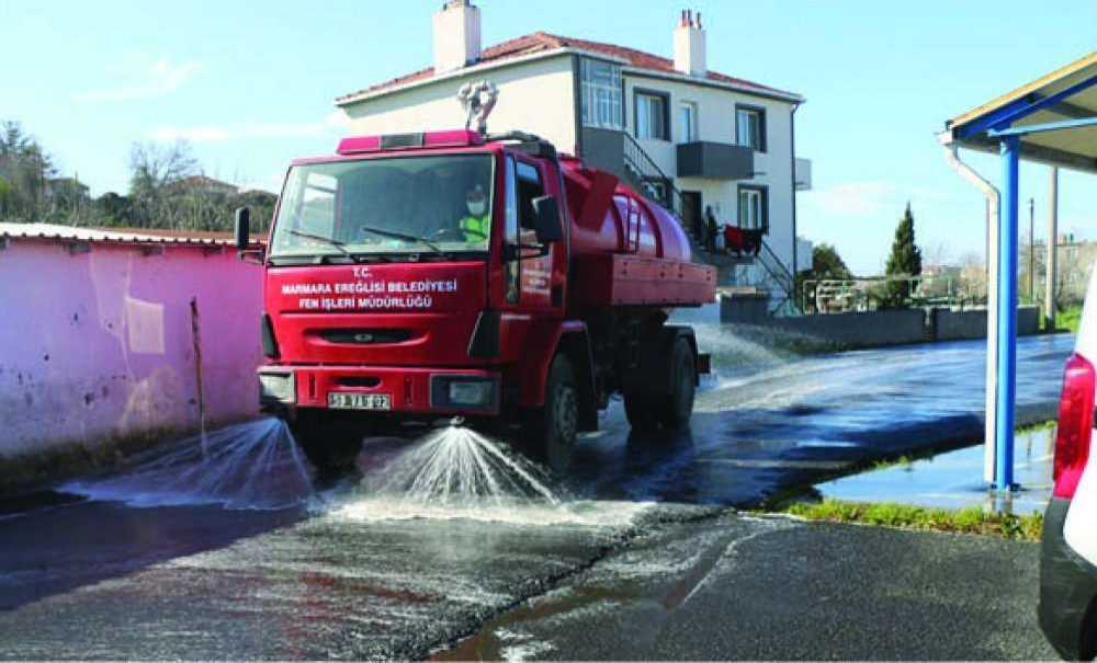 Marmaraereğlisi'nde Hummalı Çalışma Devam Ediyor
