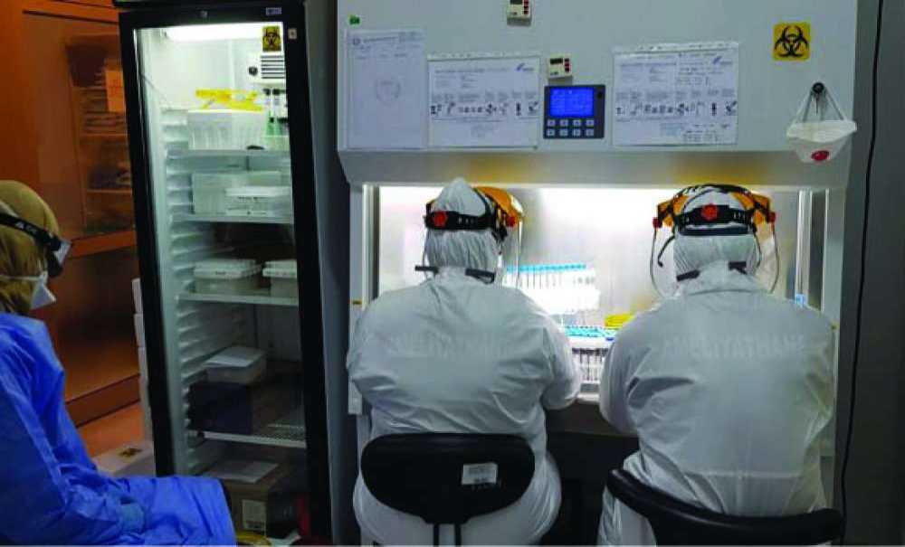 Covid 19 Testleri Nkü'de Yapılıyor