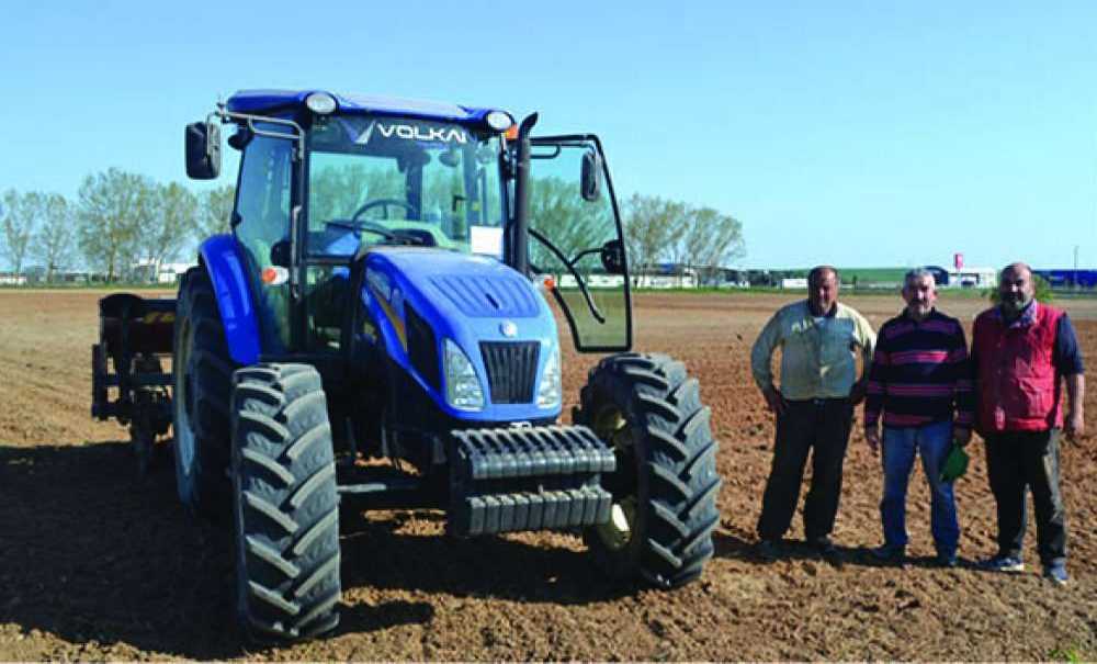 Çiftçiler Üretime Devam Etti