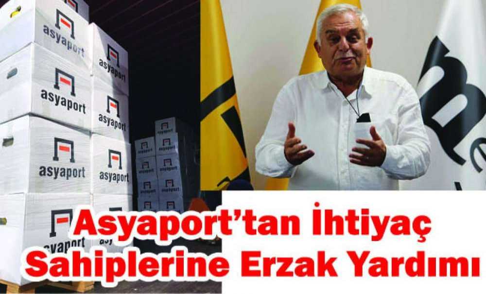 Asyaport'tan İhtiyaç Sahiplerine Erzak Yardımı