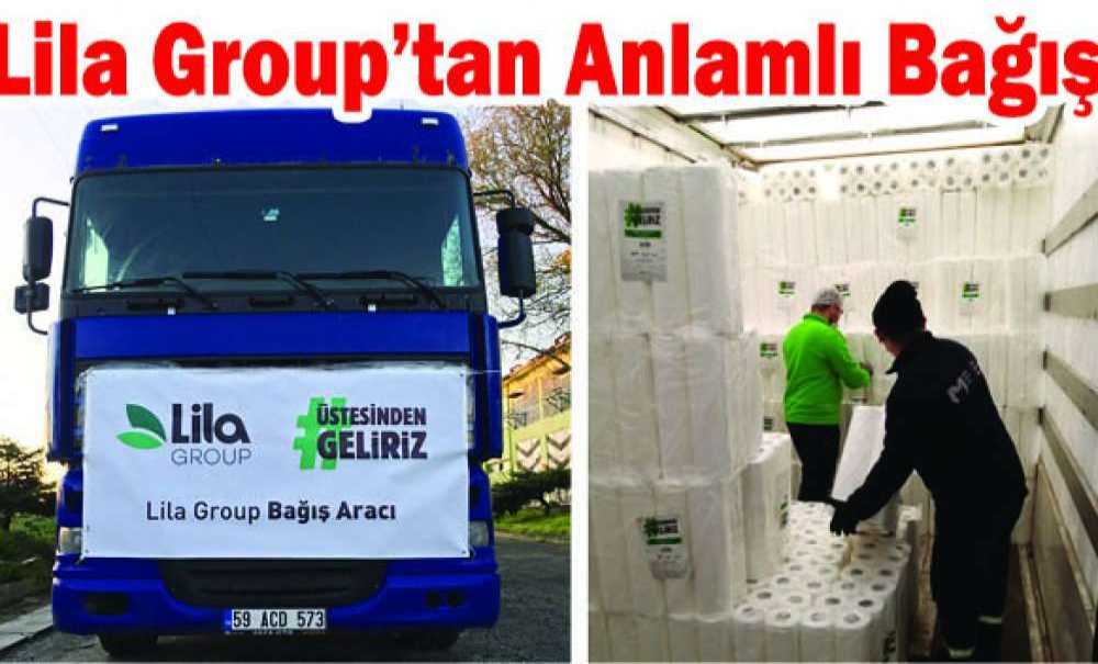 Lila Group'tan Anlamlı Bağış