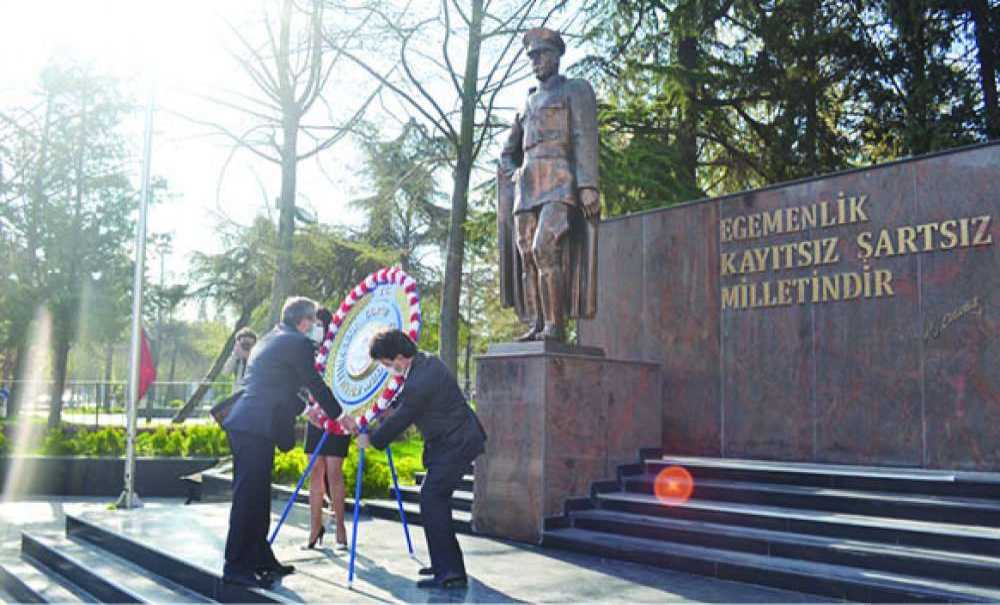 23 Nisan İçin Tören Düzenlendi