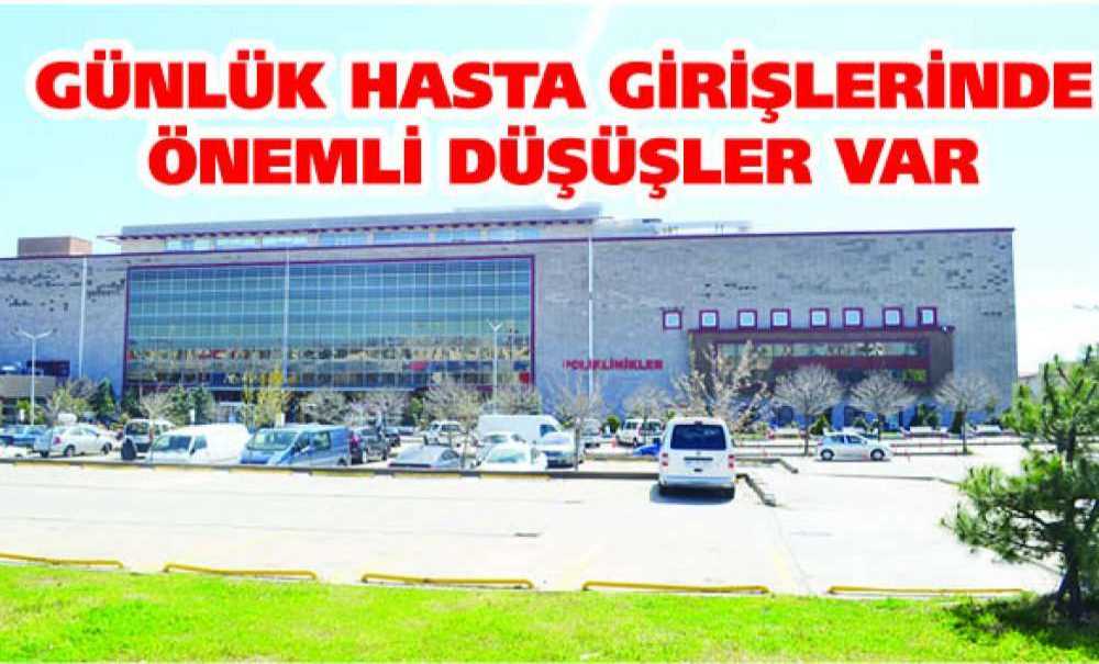 Günlük Hasta Girişlerinde Önemli Düşüşler Var