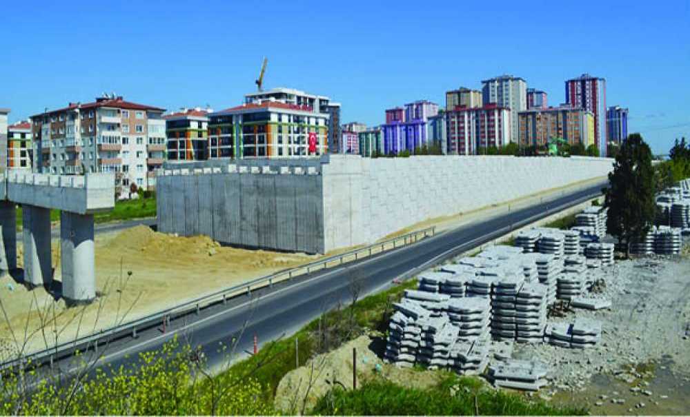 Köprülü Kavşak Projesinde Çalışmalar Sürüyor