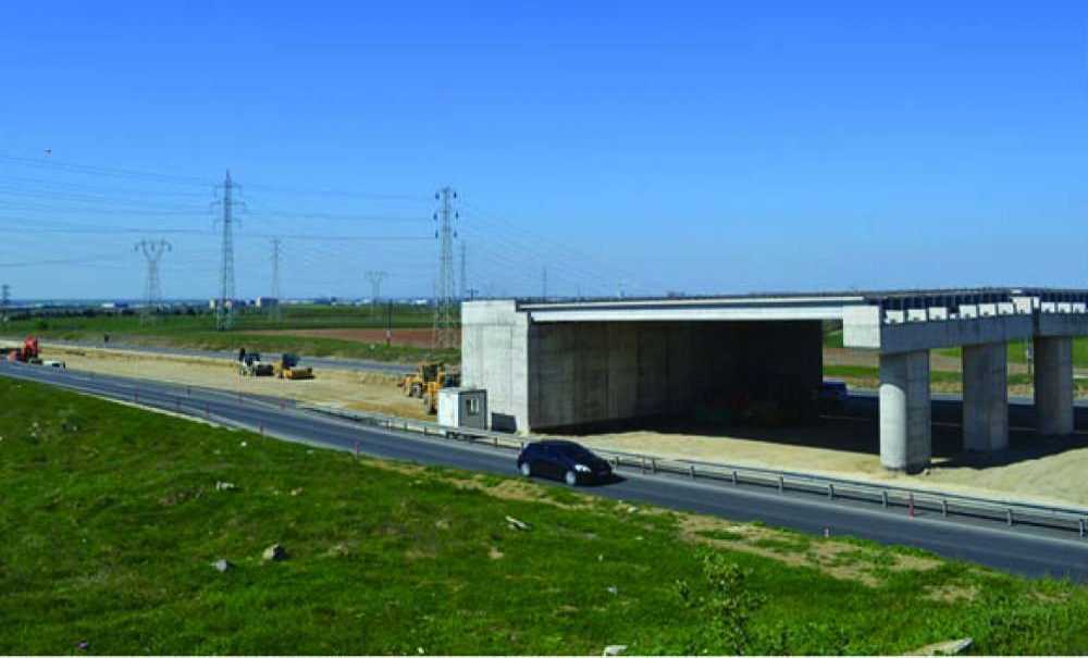 Köprülü Kavşak Projesinde Çalışmalar Sürüyor