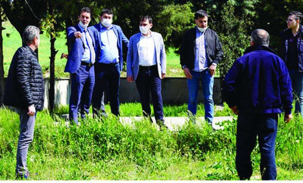 Sarıkurt Çalışmaları Yerinde İnceledi