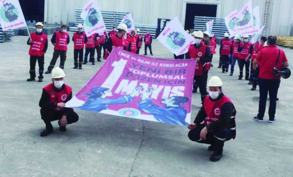 Birleşik Metal 1 Mayıs'ı İşyerlerinde Kutladı