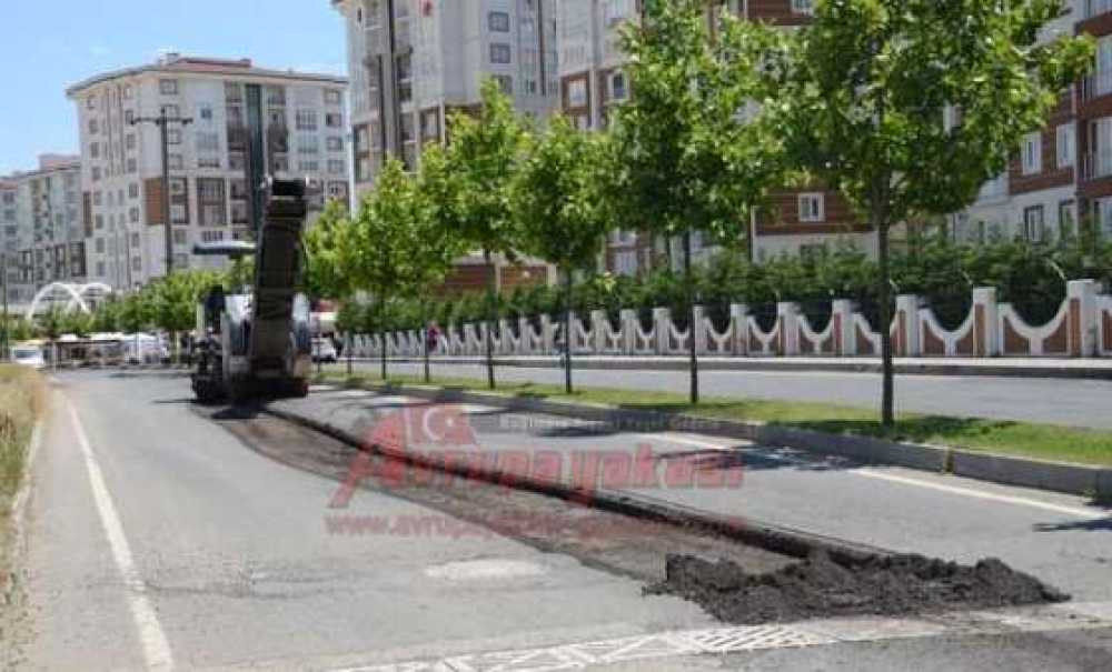 Ergene Vadisine Asfalt