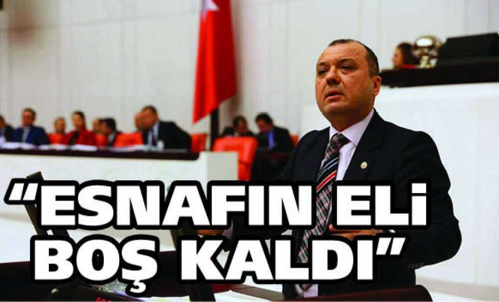 “Esnafın Eli Boş Kaldı”