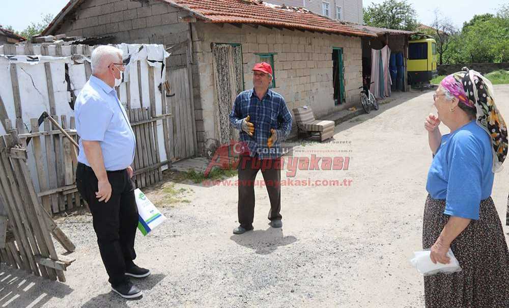 Ergene Maske Dağıtımı Devam Ediyor