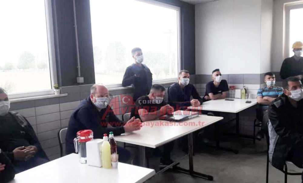 Sendika Başkanı Vatansever Üyeleriyle Bayramlaştı