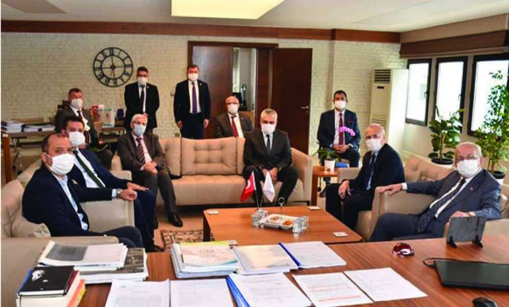 Aygun Ve Albayrak'tan Çorlu Belediyesi'ne Ziyaret