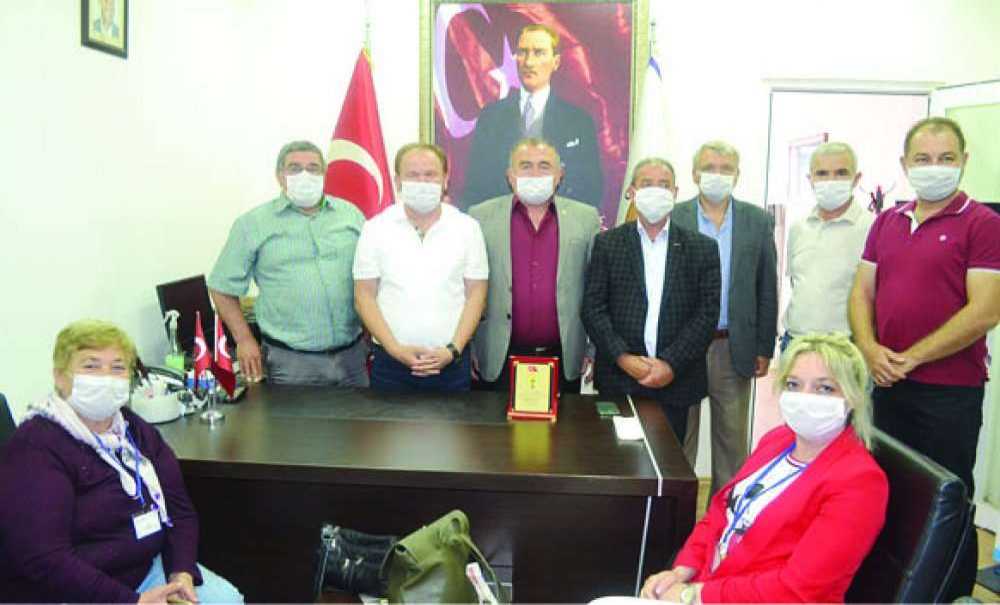 26 Muhtarlığa Dezenfektan Makinesi Hediye Etti