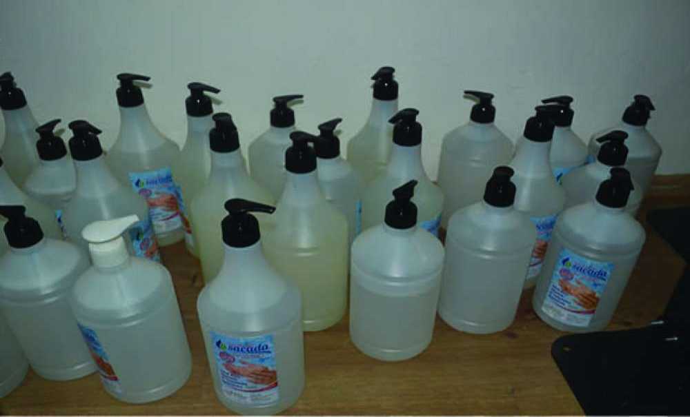 26 Muhtarlığa Dezenfektan Makinesi Hediye Etti