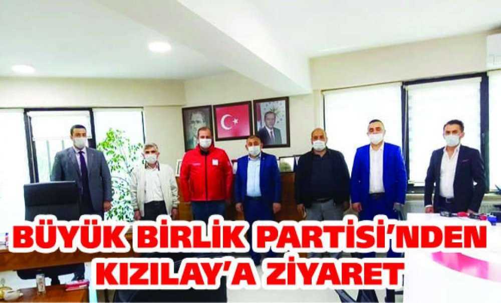 Büyük Birlik Partisi'nden Kızılay'a Ziyaret