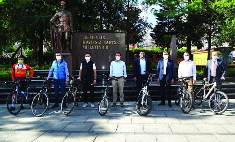 Çevre Günü'nde Pedal Çevirdi