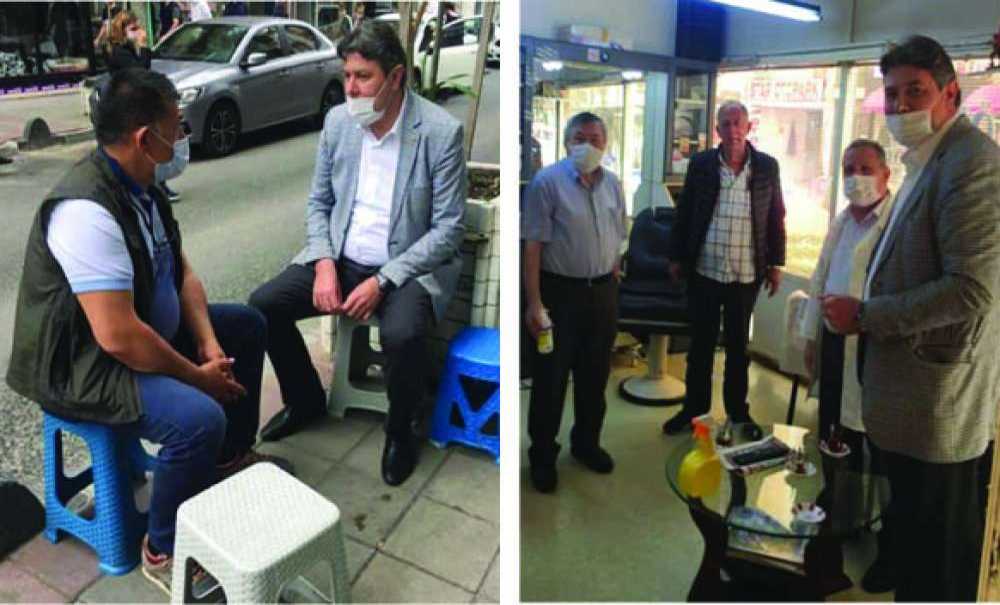 Zor Günlerinde Esnafı Yalnız Bırakmadı